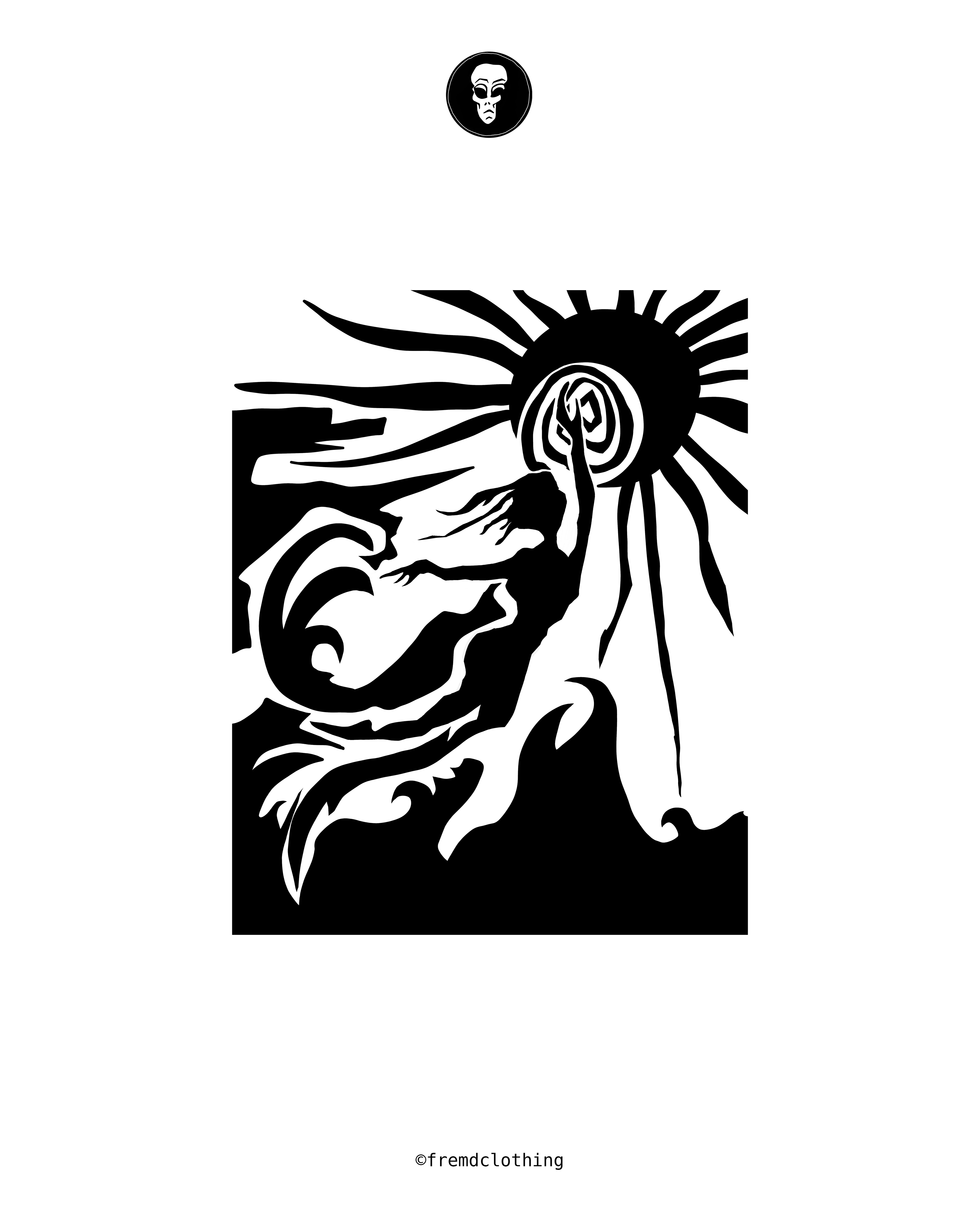 'SIREN' t-shirt (black)